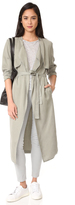 Thumbnail for your product : Monrow Long Trench Coat