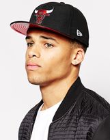 Thumbnail for your product : New Era 59Fifty Chicago Bulls Cap With Metallic Undervisor
