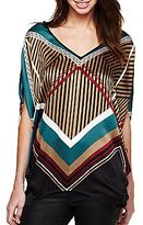 Thumbnail for your product : JCPenney Bisou Bisou® V-Neck Draped Tunic