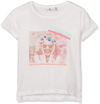 Tom Tailor Kids Girl's Boxy Tee With Print T-Shirt