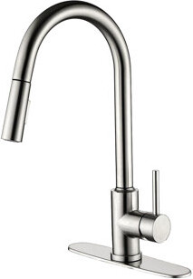 junzc Kitchen Faucet With Pull Down Sprayer