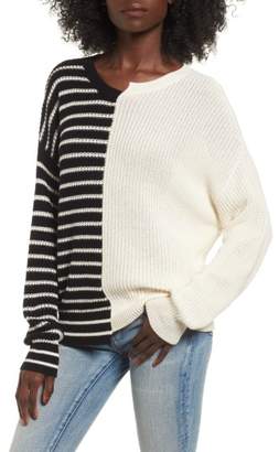 BP Colorblock Cotton Sweater