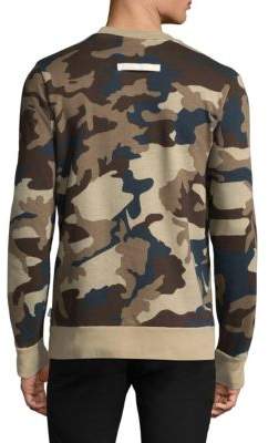 Wesc Miles Camouflage Cotton Sweatshirt