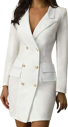 White Double Breasted Suit | Shop the world's largest collection of fashion  | ShopStyle UK