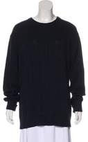 Thumbnail for your product : Oscar de la Renta Cable Knit Scoop Neck Sweater