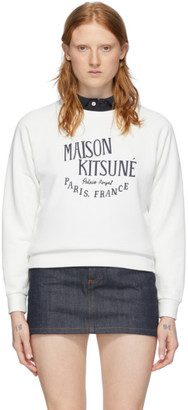 MAISON KITSUNÉ Off-White Palais Royal Sweatshirt