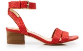 Thumbnail for your product : Enzo Angiolini Open Toe City Sandals - Tala Block Heel