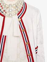 Thumbnail for your product : Gucci GG wool silk cardigan