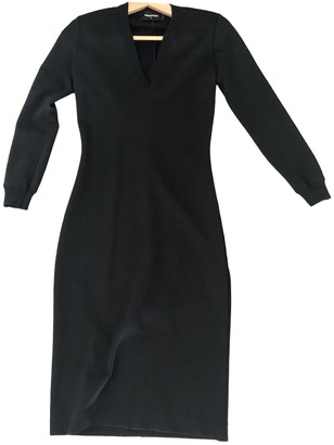 DSQUARED2 Black Wool Dress for Women