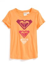Thumbnail for your product : Roxy 'Trio' Graphic Tee (Toddler Girls, Little Girls & Big Girls)