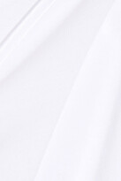 Thumbnail for your product : Hanro Satin-trimmed Mercerized Cotton Camisole - White
