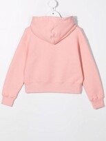 Thumbnail for your product : Palm Angels Kids Teddy-Bear Print Cotton Hoodie