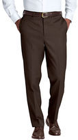 Thumbnail for your product : Lands' End Men's Regular Pre-hemmed Plain Front Tailored Fit No Iron Twill Pants