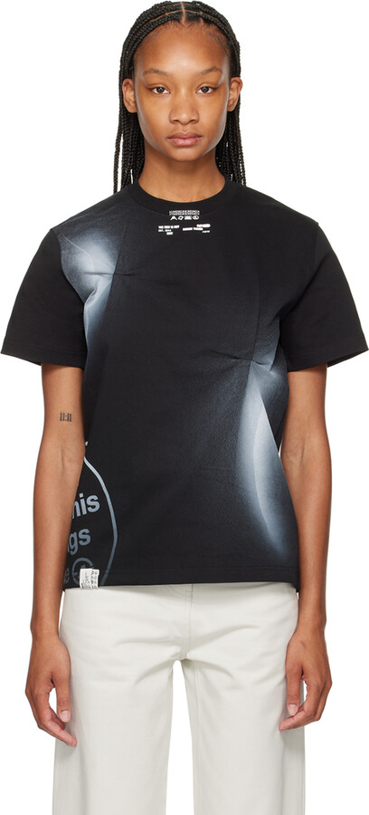【 ADERERROR 】★A-peec logo t-shirt Ader Error A-peec logo-embroidered T-shirt - ShopStyle