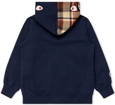 Thumbnail for your product : A Bathing Ape Check Shark zip-up hoodie