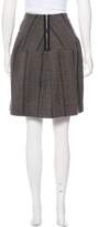 Thumbnail for your product : Marni Wool Plaid Skirt