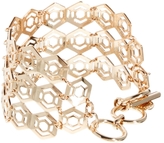 Thumbnail for your product : French Connection Hexagon T-Bar Bracelet