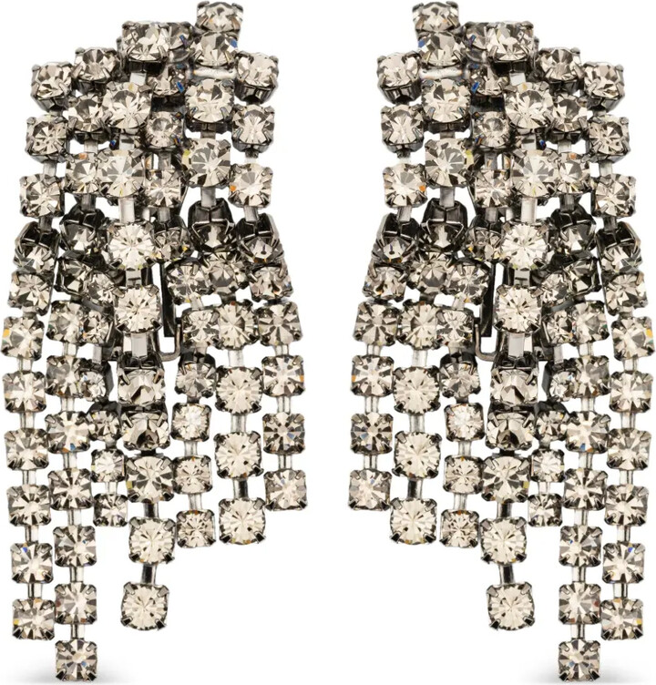 Helene Zubeldia Crystal-Embellished Earrings