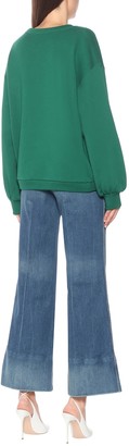 Gucci Logo cotton-jersey sweatshirt