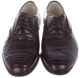 Thumbnail for your product : Church's Lizard Dress Oxfords