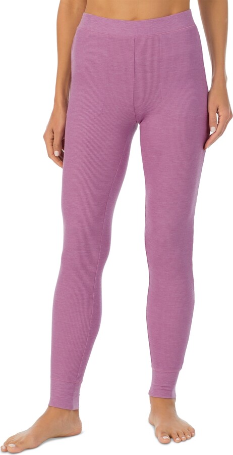 Cuddl Duds Women's Stretch Thermal Mid-Rise Leggings - ShopStyle