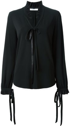 Givenchy ruffle collar blouse