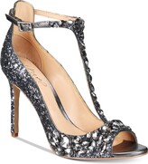 Thumbnail for your product : Badgley Mischka Women's Conroy T Strap Peep Toe Evening Sandals