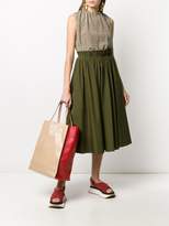 Thumbnail for your product : Marni Pleated Waist Midi Skirt