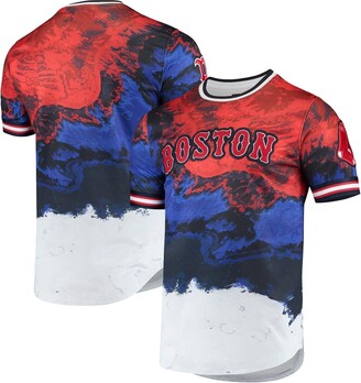 Men's New Era Heathered Gray Boston Red Sox City Connect Big & Tall T-Shirt