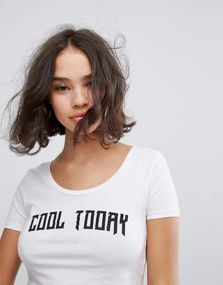Pull&Bear Crop Top Cool Today