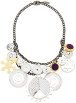 Thumbnail for your product : Eddie Borgo Tricolor Challenge Necklace