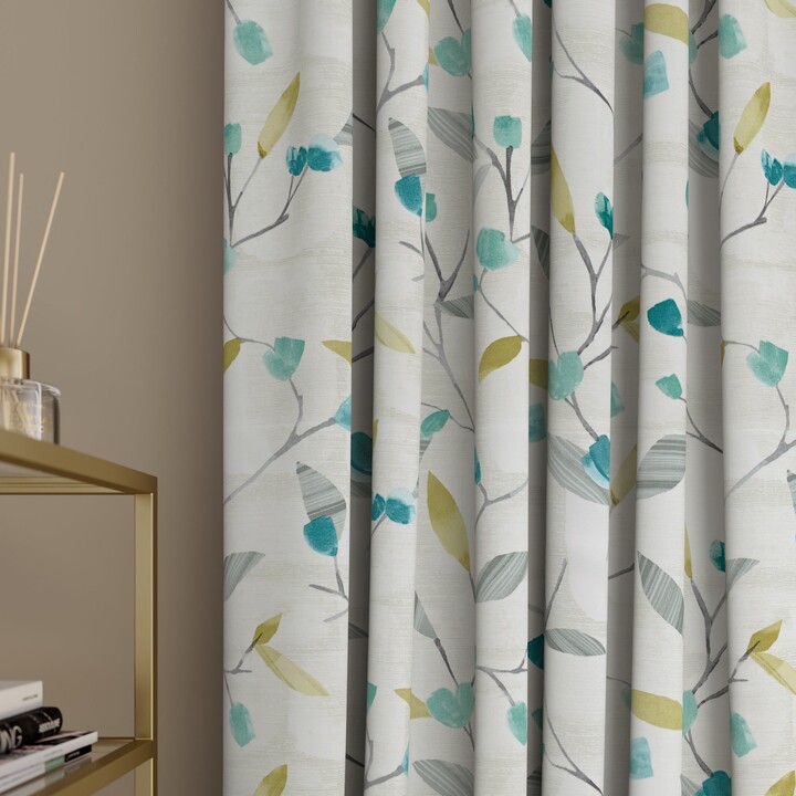 Dunelm Eva Made to Measure Curtains Eva Teal ShopStyle