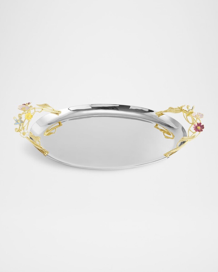 Wildflowers Oval Tray