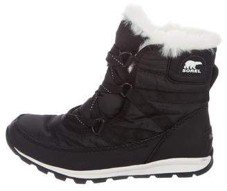Sorel Shearling Trimmed Snow Boots