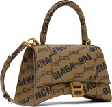 Thumbnail for your product : Balenciaga Brown Small Hourglass Bag