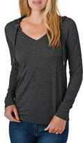 Thumbnail for your product : O'Neill Tops Marly Long Sleeve Top - Dark Grey Melee