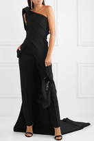 Thumbnail for your product : Maticevski Treasured Asymmetric One-shoulder Cady Top