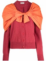 Thumbnail for your product : Molly Goddard Wrap-Panel Cardigan