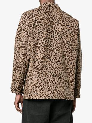 Uniform Experiment leopard print jacket