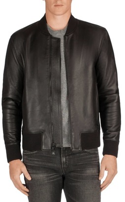 J Brand Sterne Leather Jacket in Black