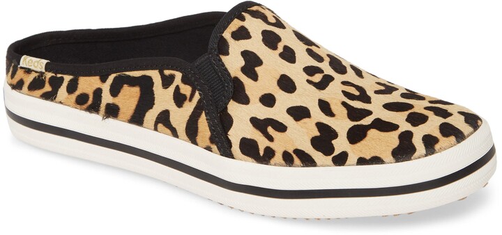 keds leopard mules