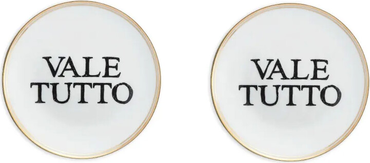 Bitossi Home Vale Tutto plate set (set of two)