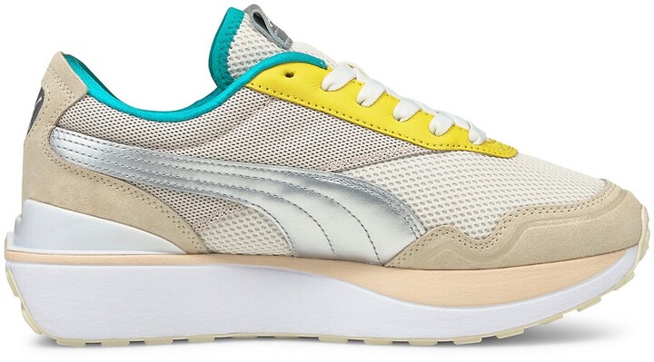 Puma Cruise Rider OQ Trainers in Suede - ShopStyle