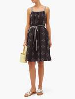 Thumbnail for your product : Ace&Jig Noelle Belted-waist Cotton Dress - Womens - Black White
