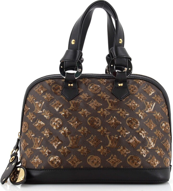Louis Vuitton Alma Crossbody Bags & Handbags Leather Exterior for