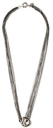 Giles & Brother 10 Strand African Ring Necklace