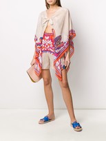 Thumbnail for your product : Emilio Pucci Draped Cut-Out Playsuit