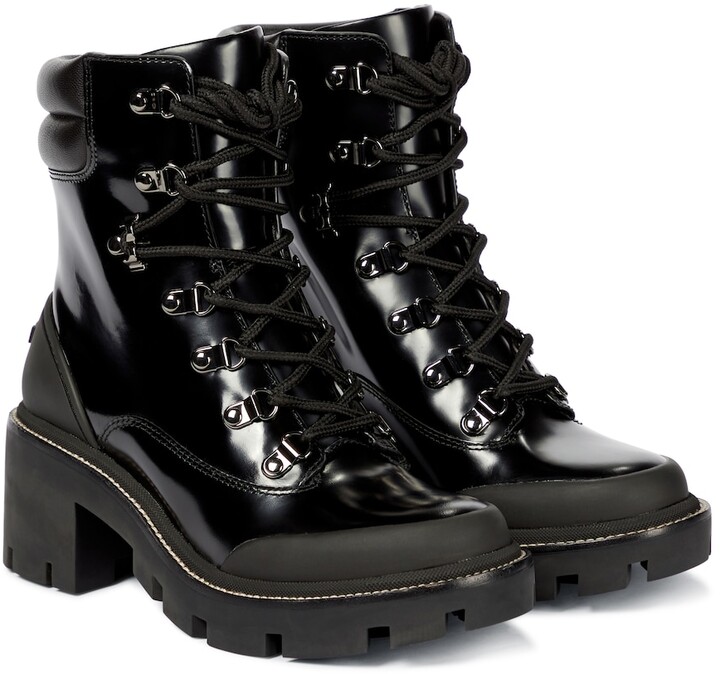 tory burch combat boots
