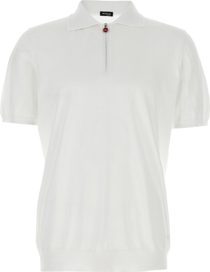 Kiton Honeycomb Polo Shirt