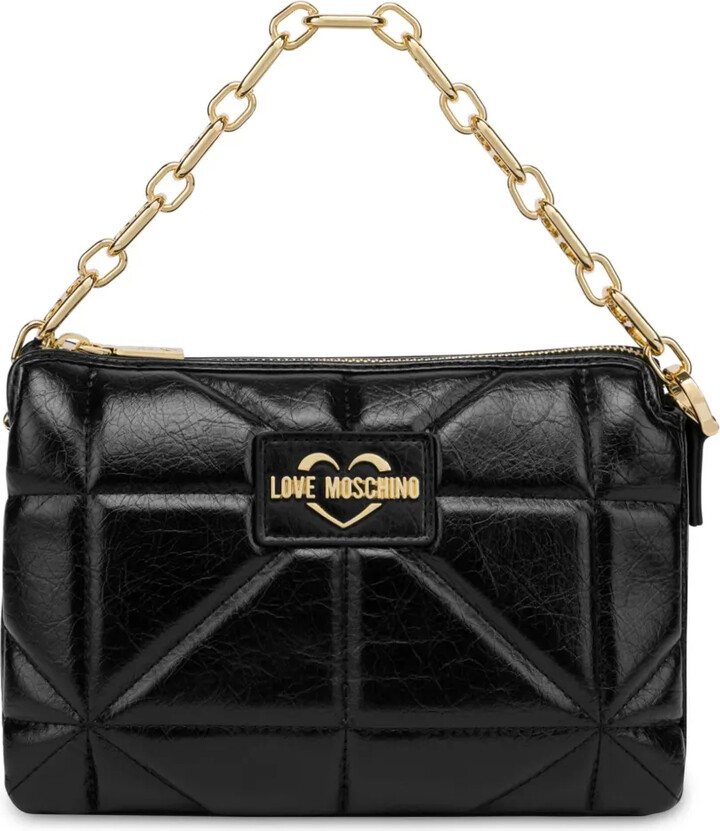 Love Moschino Faux-Leather Cross Body Bag